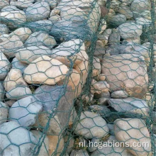 PVC gecoate rock mand gabions box